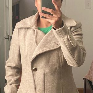 Calvin Klein wool coat.